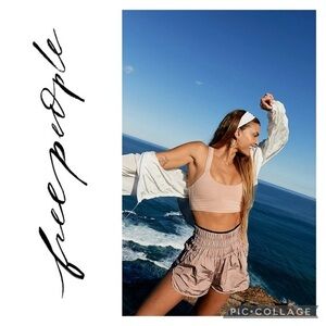 Free People Movement On The Radar Sports Bra Pink XS/S